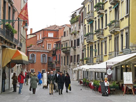 Cannaregio District of Venice Italy