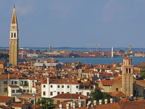 Murano Island near Venice Italy