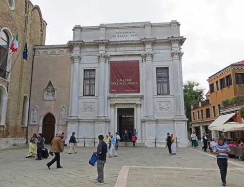 Academia Gallery in Venice Italy
