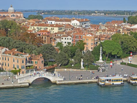Castello District of Venice Italy