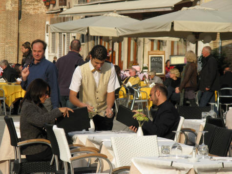 Dining in Venice Italy