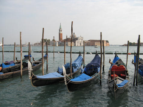 Gondola Rides in Venice