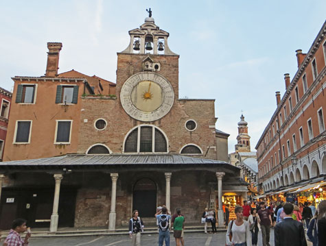 San Giacomo di Rialto Church in Venice Italy