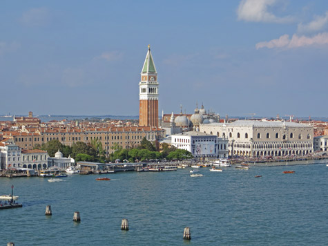San Marco District of Venice Italy